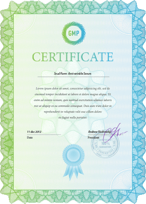 Certifikát